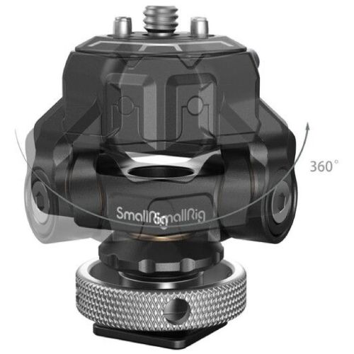 Soporte para Monitor Drop-in HawkLock mini Quick Release SmallRig 3514C con Adaptador de Zapata Fría