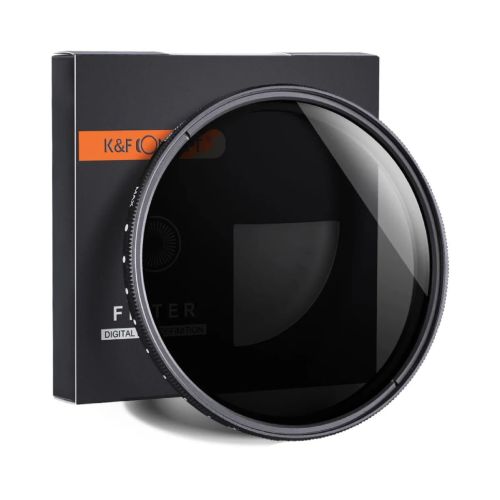 Filtro ND Variable K&F Concept ND2–ND400 52mm 1-9 pasos (KF01.1107)