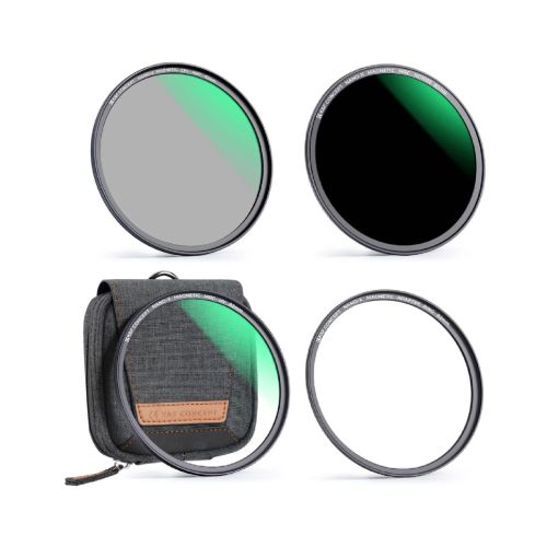 Kit de 3 Filtros Magnéticos K&F Concept Nano-X CPL + ND1000 + UV 52mm (SKU.1620)