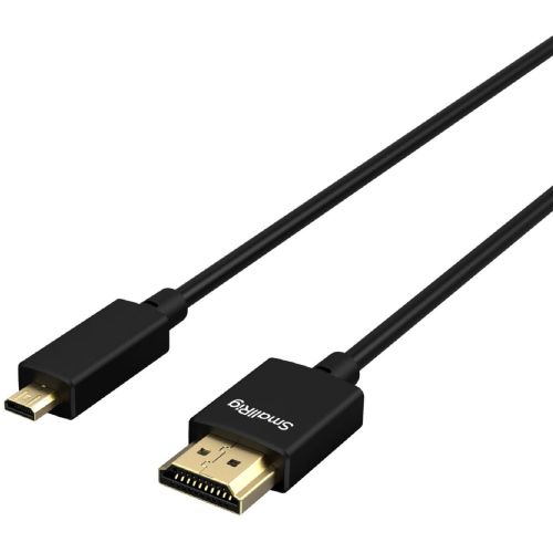 Cable de Datos Micro-HDMI a HDMI Ultra-Slim 4K SmallRig 4795 (D a A) 100cm