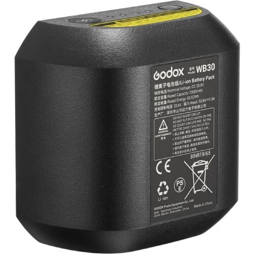 Batería de Litio WB30 para Flash AD800PRO Godox