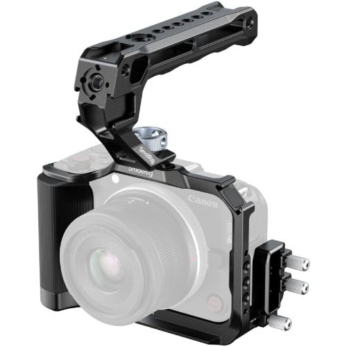 Jaula y Maneral Handheld Cage SmallRig 5766 Kit para Canon EOS R50 V (Black)