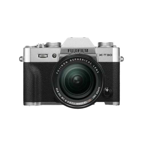 Cámara Fujifilm X-T30II Plata +XF18-55mm F2.8-4 R LM OIS