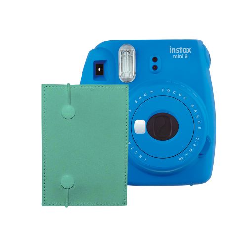 Cámara Instax Mini 9 Kit azul cobalto más acordeón