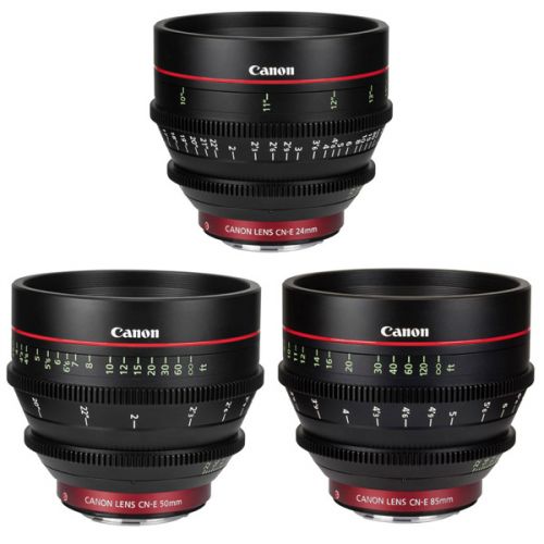 KIT PRIME CN-E24MM / CN-E50MM / CN-E85MM