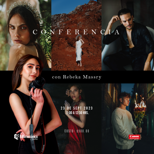 Conferencia con Rebeka Masrry (Proceso creativo) Guadalajara