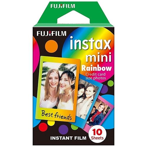 Cartucho Fujifilm Instax Mini Rainbow - Fotomecánica