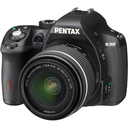 Pentax K-50 Lente 18-55mm Negro - Fotomecánica