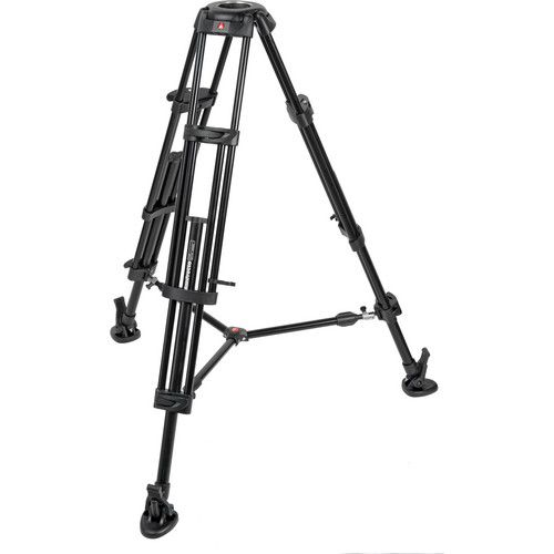 Tripie Manfrotto Pro Video 3 Secciones De Aluminio Negro 546B
