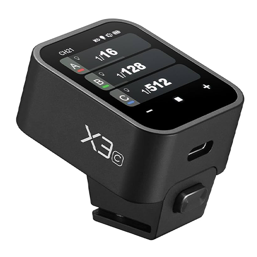 Disparador Inalámbrico Godox X3ProC para Canon con Pantalla Táctil