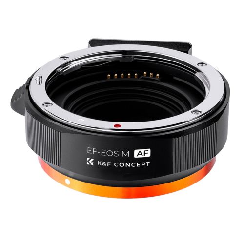 Anillo Adaptador de Lente K&F Concept para Canon EF/EF-S a EOS M con AF