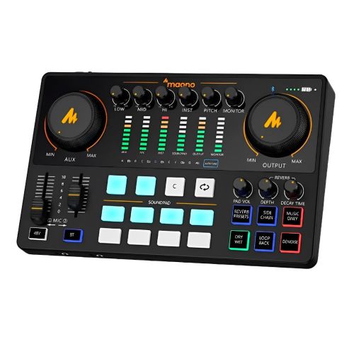 Kit Consola MAONO Para Producción Podcast Monocaster AME2A