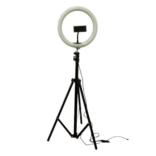 Aro de Luz mini 10" / LAMPARA DE ARO DE 10" RL10 con tripie