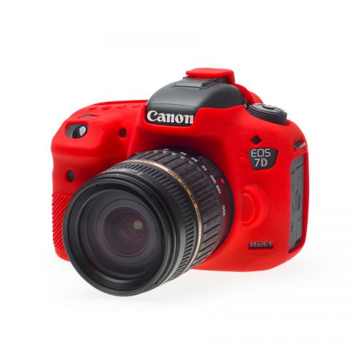 Funda Protectora Easycover P/Cámara Fotográfica Canon 7D Mark II Roja