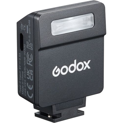 Flash Mini Godox iM22 Negro para Cámara Mirrorless/DSLR