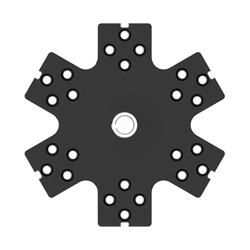 Conector Plano APUTURE de 6 vías para lámparas LED INFINIBAR 