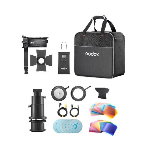 Kit de Lámpara GODOX de Luz LED S60-K1 de Enfoque