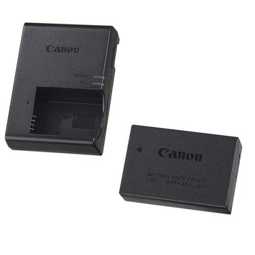 Cargador Canon LC-E17 + Batería LP-E17 FMK
