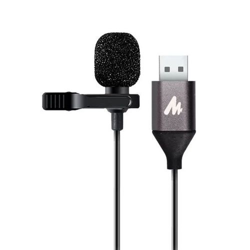 Micrófono Lavalier Maono de Solapa cuenta con un conector USB ( AU-UL10)