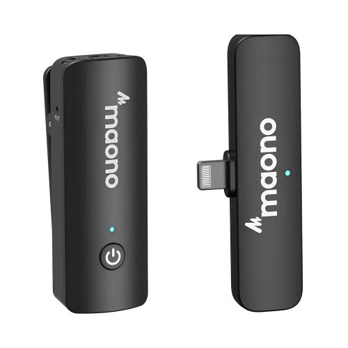 Micrófono iPhone MAONO Inalámbrico WM600-B1