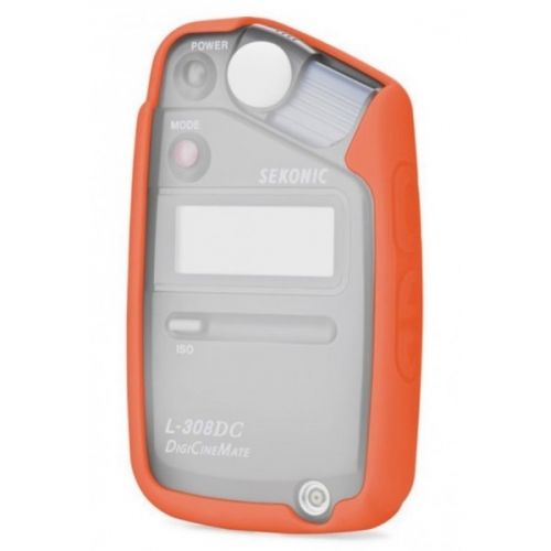 Funda Protectora Adherente para Exposímetro L-308X Naranja