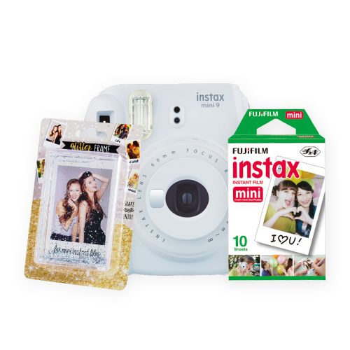 Cámara Instax Mini 9 kit love humo