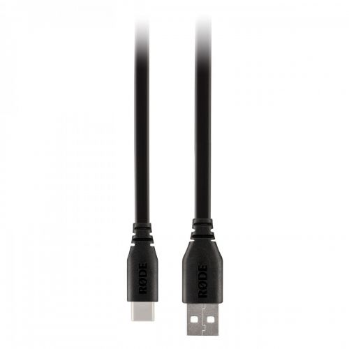 Es un cable USB-C a USB-A de alta calidad RODE SC18. Con una longitud de 1,5 metros.