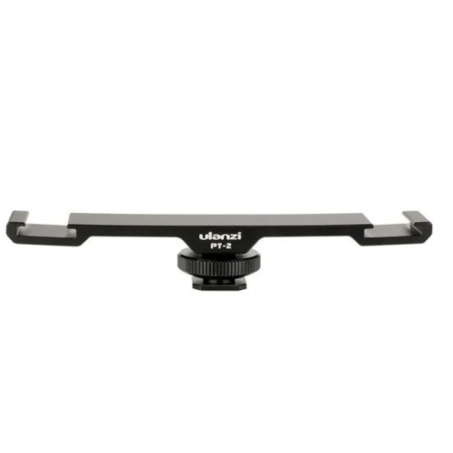 EXTENSION CORTA DE ZAPATA DOBLE PT-2S ULANZI 