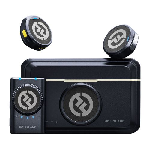 SISTEMA DE MICROFONO COMBO INALAMBRICO LARK M2 DUO HOLLYLAND