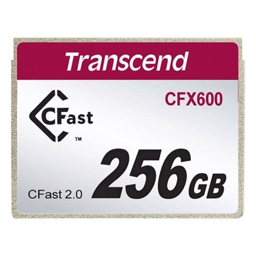 Tarjeta Cfast  256GB 515/350 MB/SEG Bulk Transcend CFX600