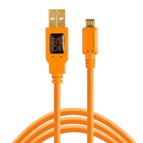 CABLE TETHERPRO USB 2.0 A MICRO-B 5-PIN