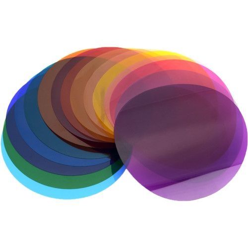 Juego de 30 Filtros Creativos de colores, para usarse con Cabezales de Flash Redondos como V1, H200R