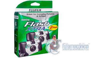 CAMARA QUICK SNAP DE 27 EXP. CON FLASH (2 PACK)