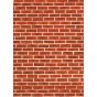 Tapete Fotografico Savage Para Piso o Pared Red Brick 1.52m  X 2.13m