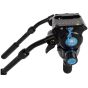 Kit de trípie de vídeo Sirui SVS75 con rótula fluida SVH15