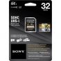 Tarjeta de memoria Sony 32GB UHS I- &#9314; Memory Card Class 10 Transfer Speed: 95MB/S SF32UZ/TQN