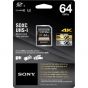 Tarjeta de memoria Sony 64GB Tough UHS II-&#9314; Class 10 4K Lectura: 277MB/S, Escritura: 150MB/S