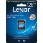 Tarjeta De Memoria Lexar 128GB SDXC 300x Clase 10 Platinum II UHS-I