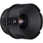 Lente Rokinon 24mm T1.5 Montura MFT Micro Cuatro Tercios Xeen BY