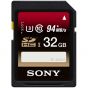 Memory Sony 32GB UHS I- &#9314; Card Class 10 Transfer Speed: 94MB/S