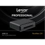 LECTOR CR1 USB 3.0 PARA TARJETAS CFAST 2.0 COMPATIBLE CON PROFESSIONAL WORKFLOW DE LEXAR