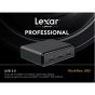 Lector UR2 USB 3.0 Para Tarjetas Microsdhc / Microsdxc Compatible Con Professional Workflow De Lexar