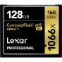 Tarjeta De Memoria 128GB Compactflash 1066X Professional UDMA 7 Lexar