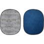 Fondo Plegable 2 En 1 Con Tripie Savage 1.52m X 1.83m Gray Pine/Mottled Blue