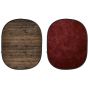 Fondo Plegable 2 En 1 Con Tripie Savage 1.52m X 1.83m Rustic Planks/Mottled Red