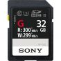 Tarjeta de memoria Sony 32GB UHS II- &#9314; Memory Card Class 10 Transfer Speed: 300MB/S