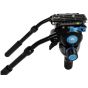 Kit de trípie de vídeo Sirui SVS75 con rótula fluida SVH15