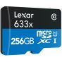 TARJETA DE MEMORIA MICROSDXC 256GB HIGH PERFORMANCE UHS-I CON ADAPTADOR SD LEXAR 633X