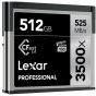 Tarjeta De Memoria Lexar 512GB CFAST 2.0 3500X Professional