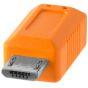 Cable Tether Tools TetherPro USB-C MACHO A MICRO-USB 2.0B MACHO 5-PIN (CUC2515ORG)